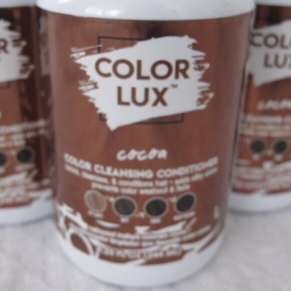 NEW - Bundle of 3 Color Lux Cocoa Color Cleansing Conditioner - Picture 3 of 9